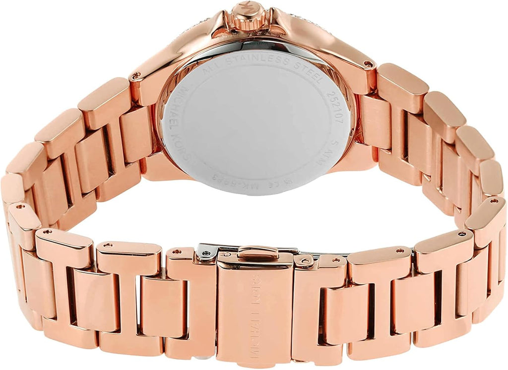 Michael Kors Camille Chronograph Grey Dial Rose Gold Steel Strap Watch For Women - MK6983 Buy Now By Michael Kors