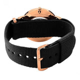 Daniel Wellington Dapper Cornwall White Dial Black Nylon Strap Watch For Men - DW00100261 Buy Now By Daniel Wellington