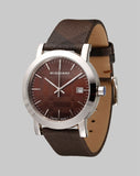 Burberry Smoked Brown Dial Brown Leather Strap Watch for Women - BU1775 Buy Now By Burberry