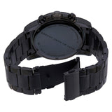 Marc Jacobs Larry Chronograph Black Dial Black Steel Strap Watch for Men - MBM8606 Buy Now By Marc Jacobs