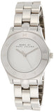 Marc Jacobs Blade Chronograph Silver Dial Silver Steel Strap Watch for Women - MBM3125 Buy Now By Marc Jacobs