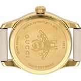 Gucci G Timeless Quartz Red & Green Dial Beige Leather Strap Watch For Women - YA1265009 Buy Now By Gucci