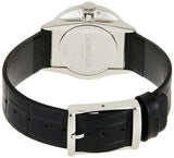 Calvin Klein Accent Black Dial Black Leather Strap Watch for Women - K2Y231C3 Buy Now By Calvin Klein