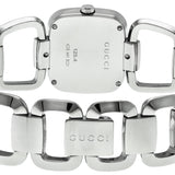 Gucci G Gucci Brown Dial Silver Steel Strap Watch For Women - YA125401 Buy Now By Gucci