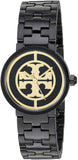Tory Burch Reva Black Dial Black Steel Strap Watch for Women - TBW4038 Buy Now By Tory Burch