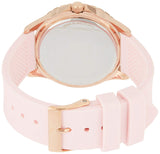 Guess Sparkling Diamonds Pink Dial Pink Rubber Strap Watch for Women - W0032L9 Buy Now By Guess