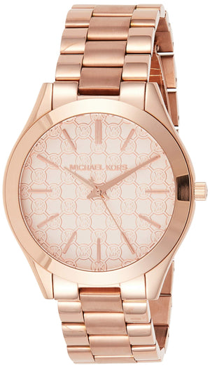 Michael Kors Runway Rose Gold Dial Rose Gold Steel Strap Watch for Women - MK3336 Buy Now By Michael Kors