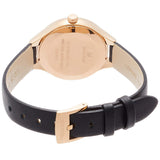 Swarovski Lovely Crystals Analog Black Dial Black Leather Strap Watch for Women - 5301877 Buy Now By Swarovski