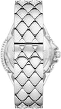 Michael Kors Camille Three-Hand Crystals Silver Dial Silver Steel Strap Watch for Women - MK4803 Buy Now By Michael Kors