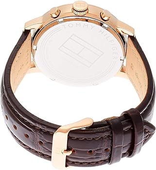 Tommy Hilfiger Aiden Quartz Blue Dial Brown Leather Strap Watch for Men - 1791308 Buy Now By Tommy Hilfiger