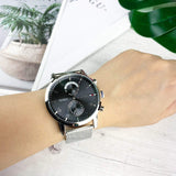 Tommy Hilfiger Kane Black Dial Silver Mesh Bracelet Watch for Men - 1710402 Buy Now By Tommy Hilfiger