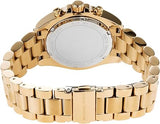 Michael Kors Bradshaw Chronograph Green Dial Gold Steel Strap Watch For Women - MK7257 Buy Now By Michael Kors