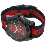 Gucci Dive Blue & Red Dial Blue & Red Nylon Strap Watch For Men - YA136214 Buy Now By Gucci