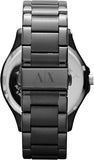 Armani Exchange Hampton Chronograph Black Dial Black Steel Strap Watch For Men - AX2121 Buy Now By Armani Exchange