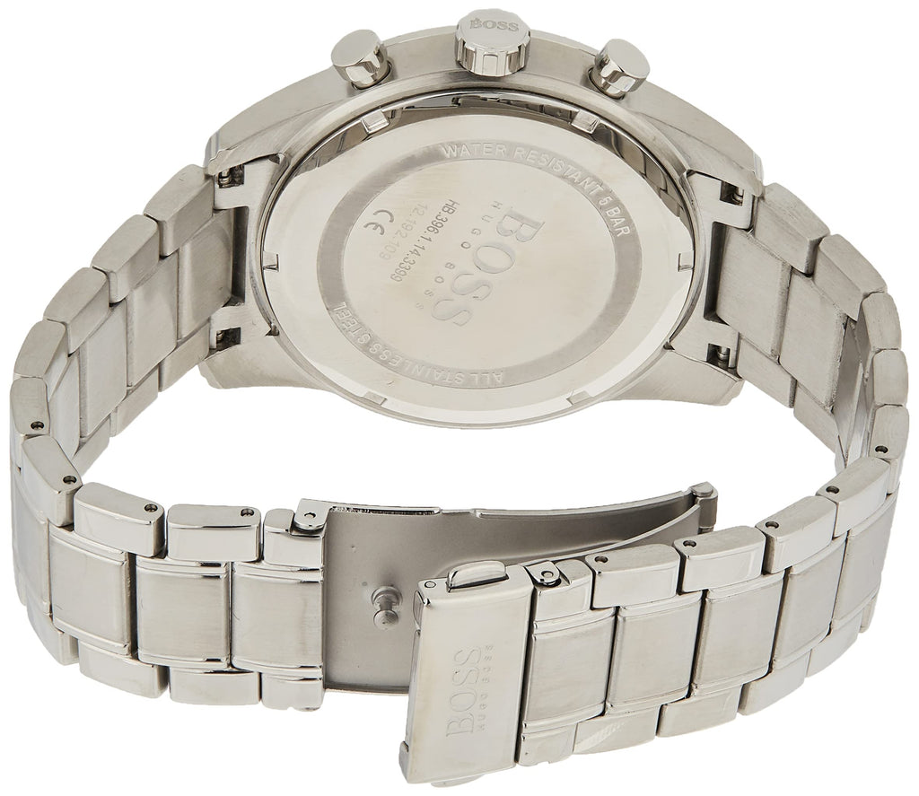 Hugo Boss Skymaster Blue Dial Silver Steel Strap Watch for Men - 1513784 Buy Now By Hugo Boss