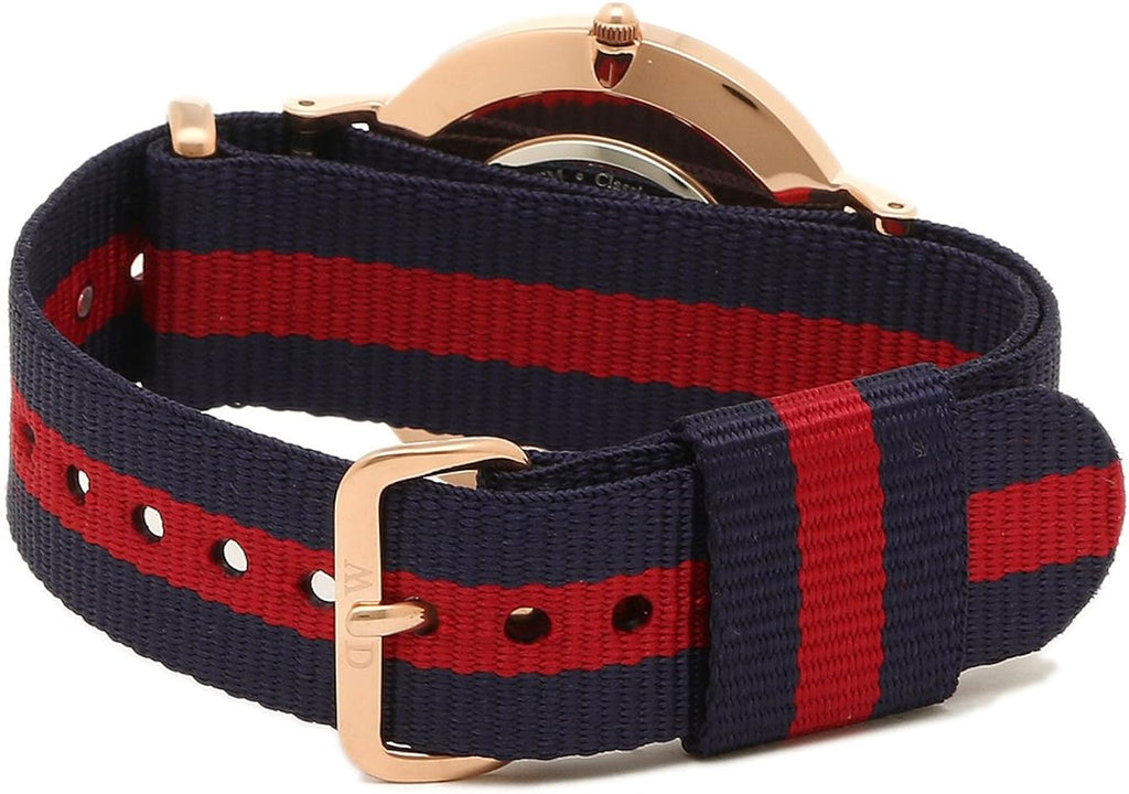 Daniel Wellington Classic Oxford White Dial Two Tone NATO Strap Watch For Women - DW00100029 Buy Now By Daniel Wellington