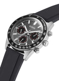 Guess Altitude Chronograph Black Dial Black Rubber Strap Watch for Men - GW0332G1 Buy Now By Guess