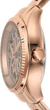 Fossil Rye Automatic Skeleton Rose Gold Dial Rose Gold Steel Strap Watch for Women - BQ3754 Buy Now By Fossil