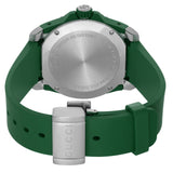 Gucci Dive Black Dial Green Rubber Strap Watch For Men - YA136310 Buy Now By Gucci