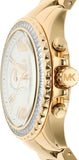 Michael Kors Everest Chronograph Gold Dial Gold Steel Strap Watch For Women - MK7210 Buy Now By Michael Kors