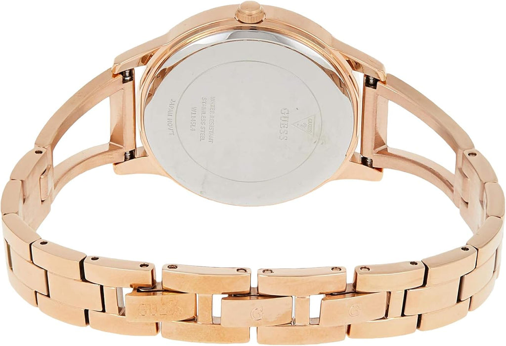 Guess Lola Rose Gold Dial Rose Gold Steel Strap Watch For Women - W1145L4 Buy Now By Guess