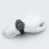 Gucci Dive Quartz Black Dial Black Rubber Strap Watch For Men - YA136303 Buy Now By Gucci