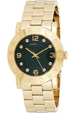 Marc Jacobs Amy Green Dial Gold Steel Strap Watch for Women - MBM8609 Buy Now By Marc Jacobs