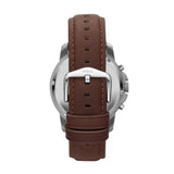 Fossil Grant Chronograph Black Dial Brown Leather Strap Watch for Men - FS4813 Buy Now By Fossil