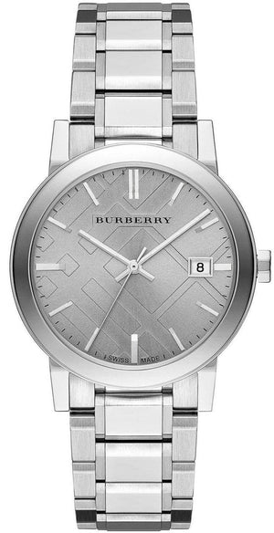 Burberry The City Silver Dial Silver Steel Strap Watch for Women - BU9035 Buy Now By Burberry