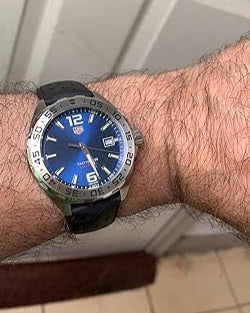 Tag Heuer Formula 1 Quartz Blue Dial Black Rubber Strap Watch for Men - WAZ1118.FT8023 Buy Now By Tag Heuer