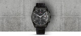 Tommy Hilfiger Baker Chronograph Black Dial Black Leather Strap Watch For Men - 1710452 Buy Now By Tommy Hilfiger