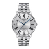 Tissot T Classic Carson Premium Powermatic 80 Silver Dial Silver Steel Strap Watch For Men - T122.407.11.033.00 Buy Now By Tissot