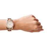 Fossil Riley White Dial Sand Leather Strap Watch for Women - ES3466 Buy Now By Fossil