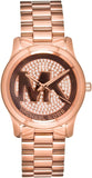 Michael Kors Runway Rose Gold Dial Rose Gold Steel Strap Watch For Women - MK5853 Buy Now By Michael Kors