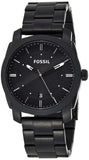 Fossil Machine Black Dial Black Steel Strap Watch for Men - FS4775 Buy Now By Fossil