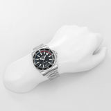 Gucci Dive Quartz Black Dial Silver Steel Strap Watch For Men - YA136212 Buy Now By Gucci
