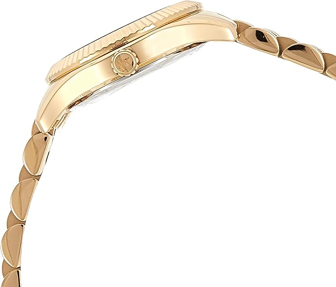 Michael Kors Lexington Quartz Orange Dial Gold Steel Strap Watch For Women - MK3284 Buy Now By Michael Kors