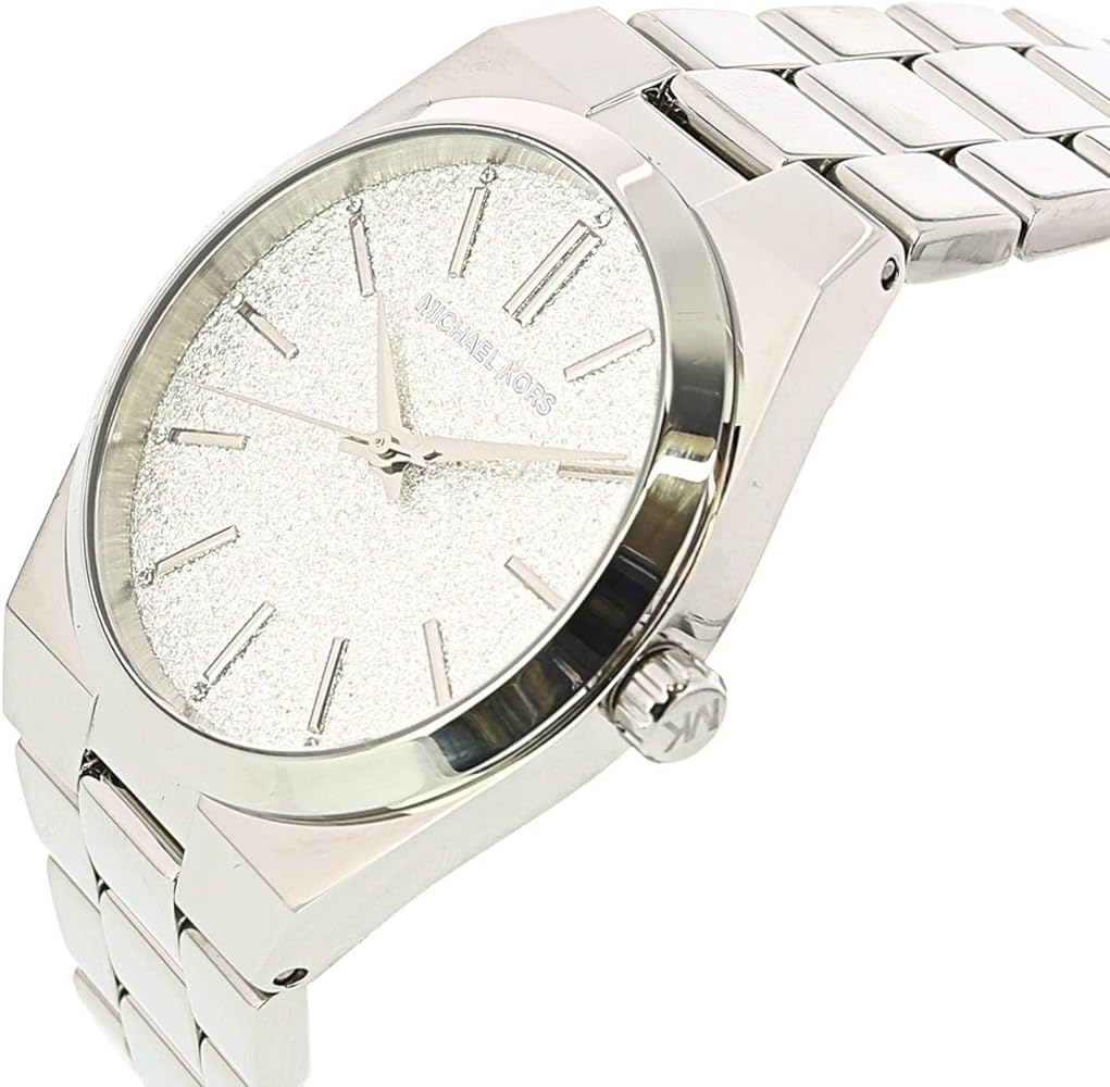 Michael Kors Channing Quartz White Dial Two Tone Steel Strap Watch For Women - MK6649 Buy Now By Michael Kors
