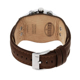 Fossil Coachman Chronograph Black Dial Brown Leather Strap Watch for Men - CH2891 Buy Now By Fossil
