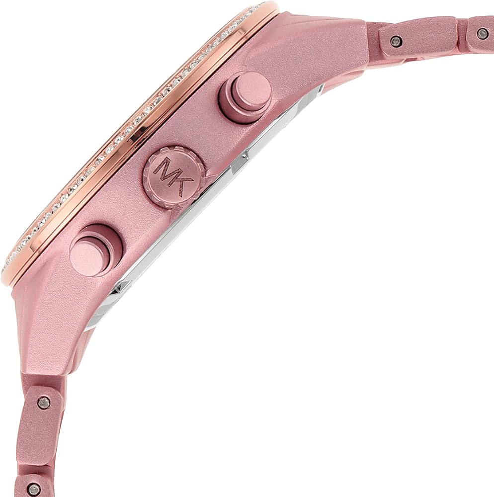 Michael Kors Ritz Chronograph Rose Gold Dial Rose Gold Steel Strap Watch For Women - MK6753 Buy Now By Michael Kors