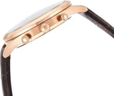 Emporio Armani Beta Chronograph White Dial Brown Leather Strap Watch For Men - AR1916 Buy Now By Emporio Armani