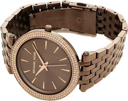 Michael Kors Darci Quartz Brown Dial Brown Steel Strap Watch For Women - MK3416 Buy Now By Michael Kors