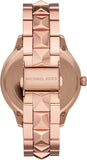 Michael Kors Runway Mercer Quartz Rose Gold Dial Rose Gold Steel Strap Watch For Women - MK6736 Buy Now By Michael Kors