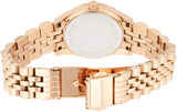 Michael Kors Lexington Quartz White Dial Rose Gold Steel Strap Watch For Women - MK3230 Buy Now By Michael Kors
