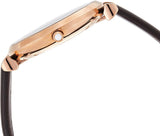 Emporio Armani Classic Analog Silver Dial Brown Leather Strap Watch For Men - AR9038 Buy Now By Emporio Armani