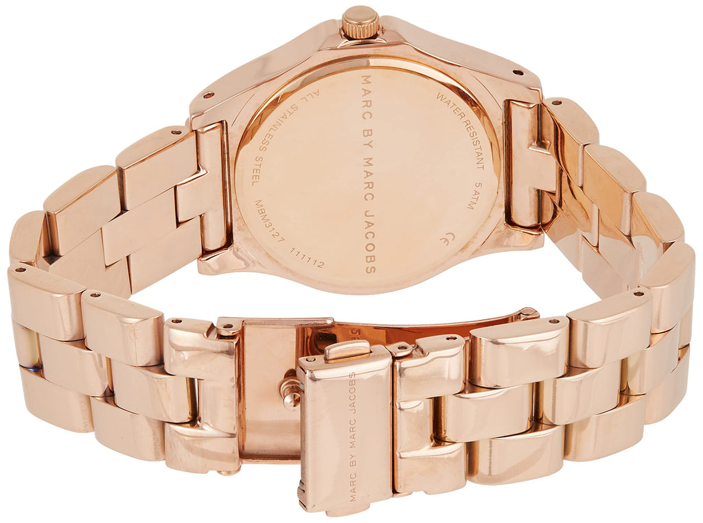 Marc Jacobs Blade Rose Gold Dial Rose Gold Steel Strap Watch for Women - MBM3127 Buy Now By Marc Jacobs