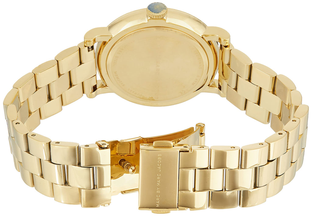 Marc Jacobs Baker Green Dial Gold Steel Strap Watch for Women - MBM3245 Buy Now By Marc Jacobs