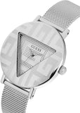 Guess Iconic Quartz Silver Dial Silver Mesh Bracelet Watch For Women - GW0527L1 Buy Now By Guess
