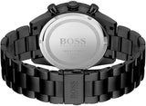 Hugo Boss Pilot Edition Chronograph Black Dial Black Steel Strap Watch for Men - 1513854 Buy Now By Hugo Boss