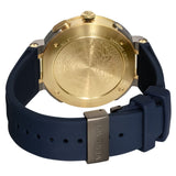 Versace V Extreme Chronograph Blue & Gold Tone Dial Blue Rubber Strap Watch for Men - VCN010017 Buy Now By Versace